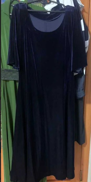 Платье Бархатное вечернее