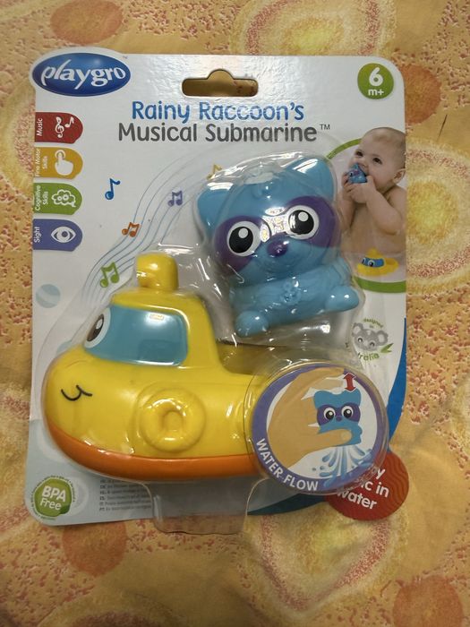 Playgro Музикална играчка за вана или корито
