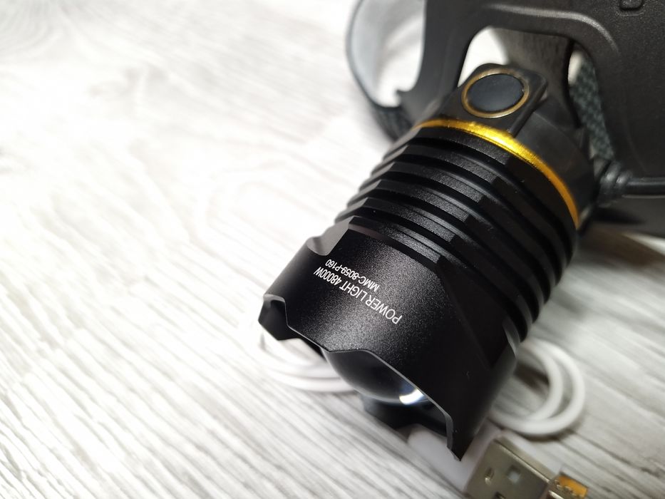 XHP160 - Cea mai puternica lanterna de cap cu LED 16 nuclee