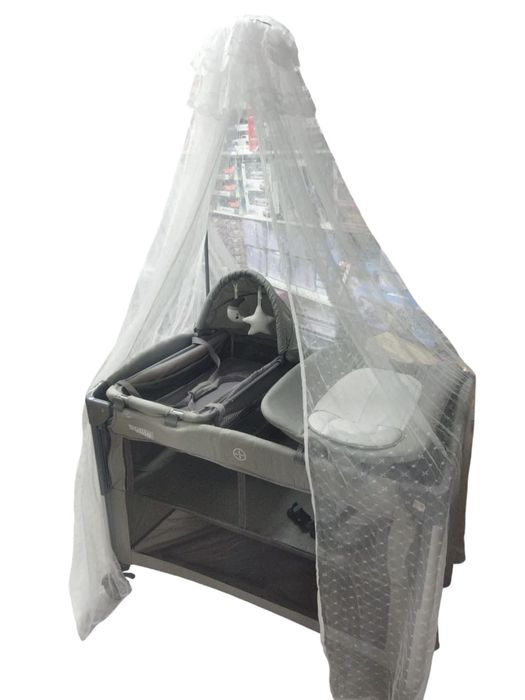 Kidilo 4в1: кроватка, манеж, люлька и пеленальная зона.