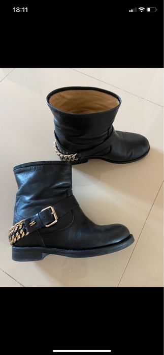 Ghete piele Elisabetta Franchi 36