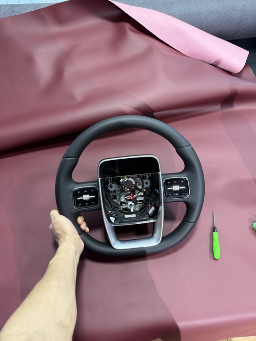 Перетяжка руля на любой авто))Rulga koja tikish barcha avtomobilarga