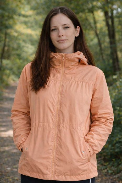 Jachetă cu glugă, căptușită, rezistenta la apa [dama]