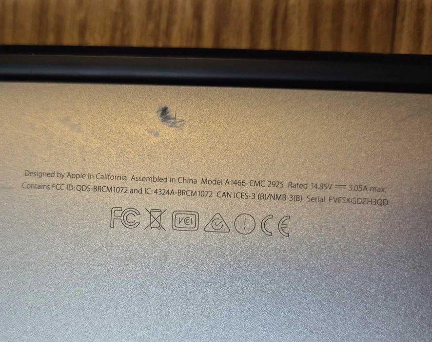 MacBook Air 13" (2015) – Модел A1466 / EMC 2925