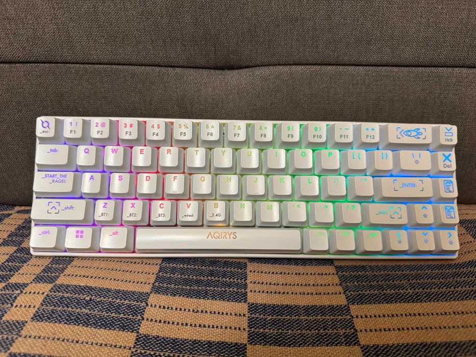 Tastatură gaming Aqirys Mira - White