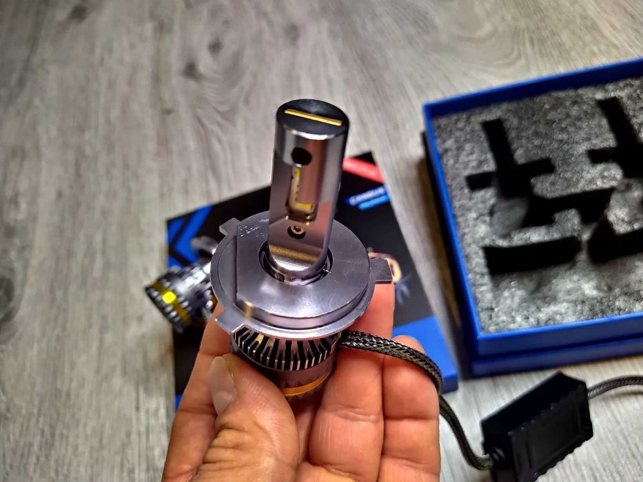 Set Becuri LED H4 Canbus 100W/15000LM 6000K-6500k / 9-30V CSP