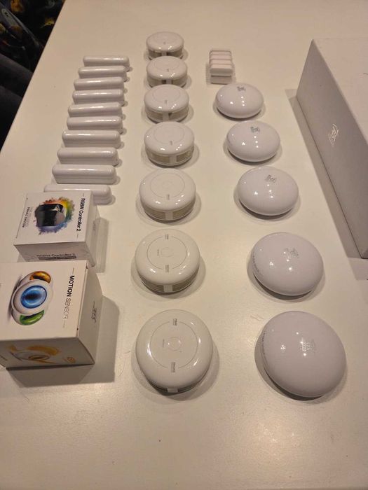 KIT SMART HOME Fibaro HC2 | Z-Wave | Centrala Sistem Casa Inteligenta | +33 Senzori alarma, fum, apa, miscare, lumina, usa/fereastra