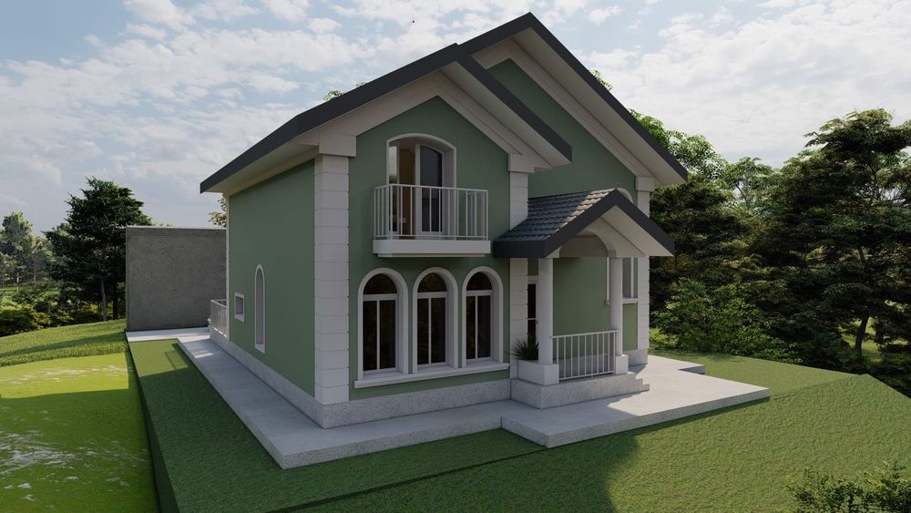 Casa noua parter și mansarda INDEPENDENT ENERGETICĂ