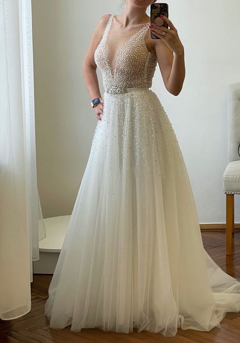Rochie mireasa La Novia mărime XS-S 34-36