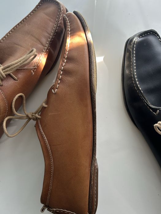 Продам женские кожанные мокасины