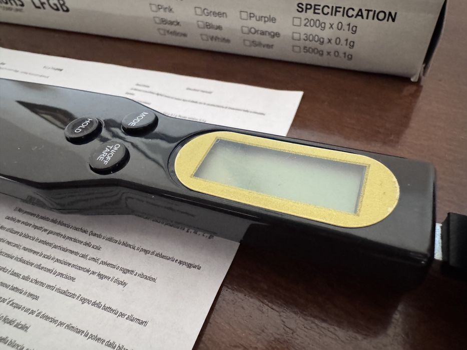 Електронна мерителна лъжица везна Enomir MK500, LCD дисплей, до 500гр