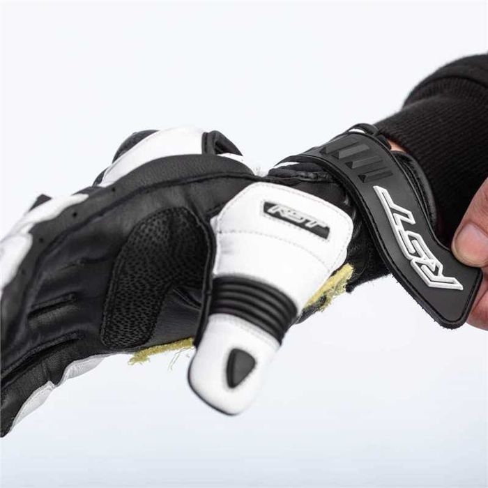 Ръкавици кожени мото RST Tractech EVO 4 черни XS/S/XXL