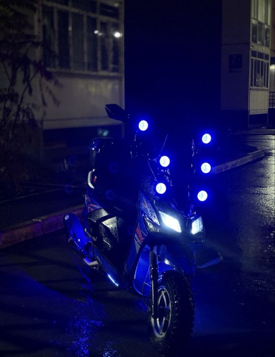 Мопед самурай.