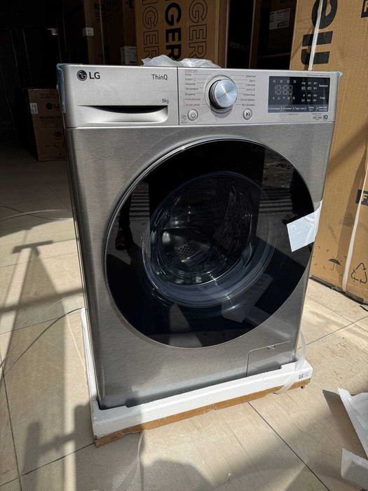 Стиральная машина LG 8 кг F2V5PS2S AI DD Inverter Steam ThinQ™