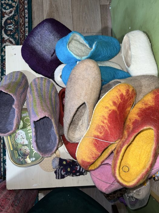 Тапочки ручной работы