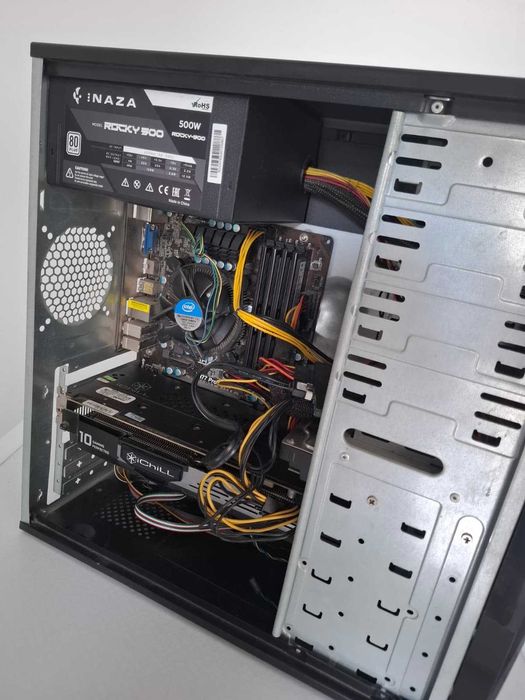 Desktop PC Intel Core i7-3770K CPU @ 3.50GHz, Corsair XMS3 16GB DDR3 1600MHz Dual Channel, Inno3D GeForce GTX 1060 iChill X3, 6GB GDDR5 192-bit