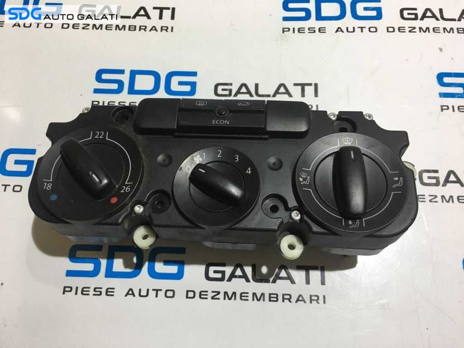Panou Comanda AC Clima Volkswagen Golf 5 Plus 2004 - 2008 Cod 1K0820047CB [1071]