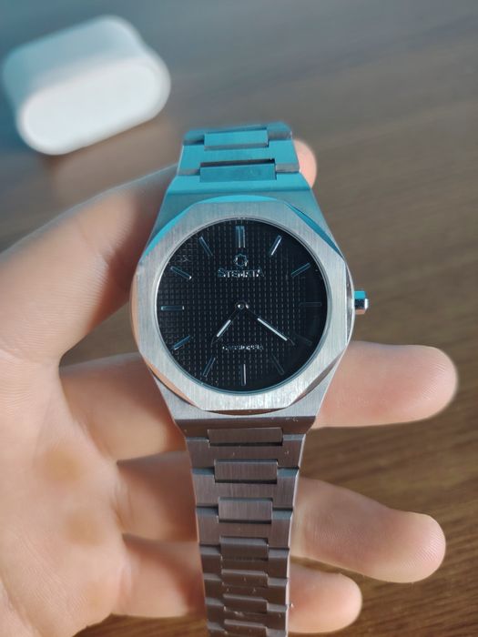 Stemata Watch Cassiopeia Nox Caelo Grey – Ediție Limitată (600 buc.) | Sticlă Safir | Mecanism Elvețian