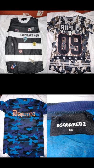 LOT M->L tricouri sintetice - poliester NOI