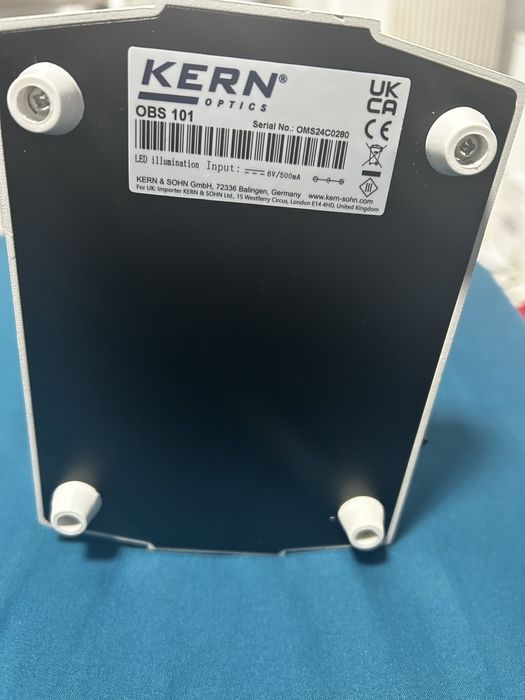 Microscop Mono Achromat 4/10/40, WF10x18, 0,5W LED, recharge, OBS 101