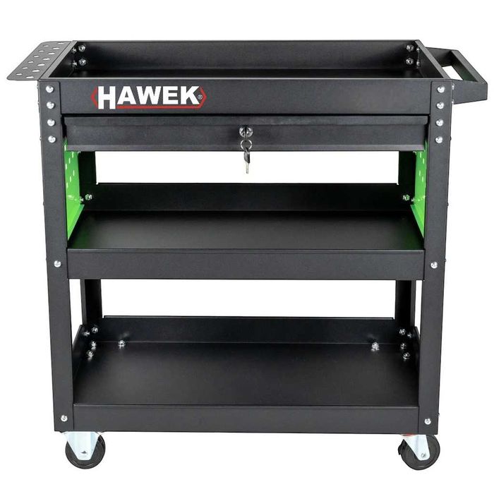 Количка за инструменти с поставка за отвертки и чекмедже HAWEK