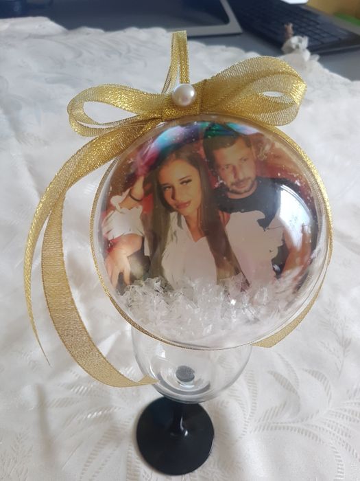 Коледна топка с ваша снимка
