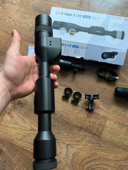 Продавам ATN X-Sight 5, 5–25x LRF (ден/нощ)