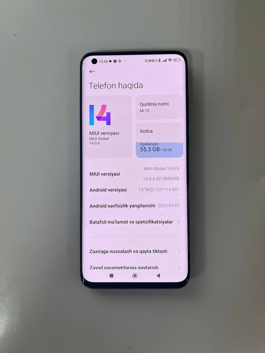 Xiaomi Mi 10 sotiladi
