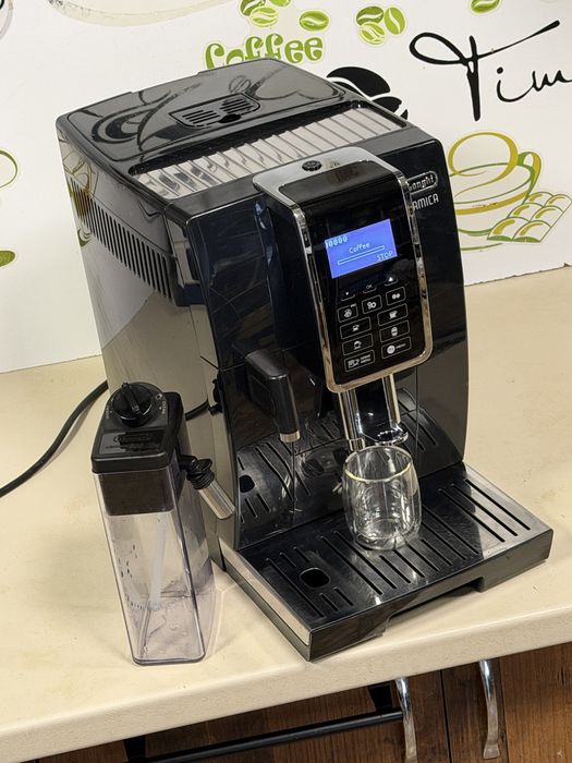 Кафемашина кафе автомат delonghi dinamica с гаранция