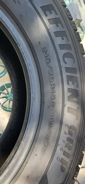 2 anvelope 215 70 15c goodyear 2021 8,5mm