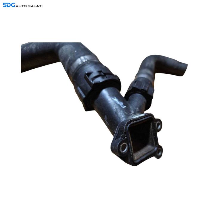 Flansa Distribuitor Apa cu Furtun Conducta Tub Tubulatura Apa BMW Seria 3 E90 E91 E92 E93 2004 - 2011 Cod 1112-2247744 [N4469]