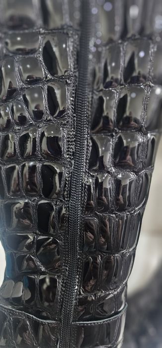 Лаковые сапоги 35