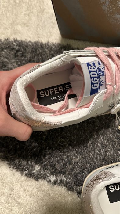 Adidasi Golden Goose Superstar Roz Femei 38