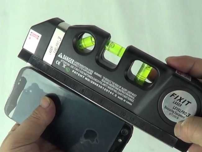 мултифункционален лазерен нивелир-ролетка
