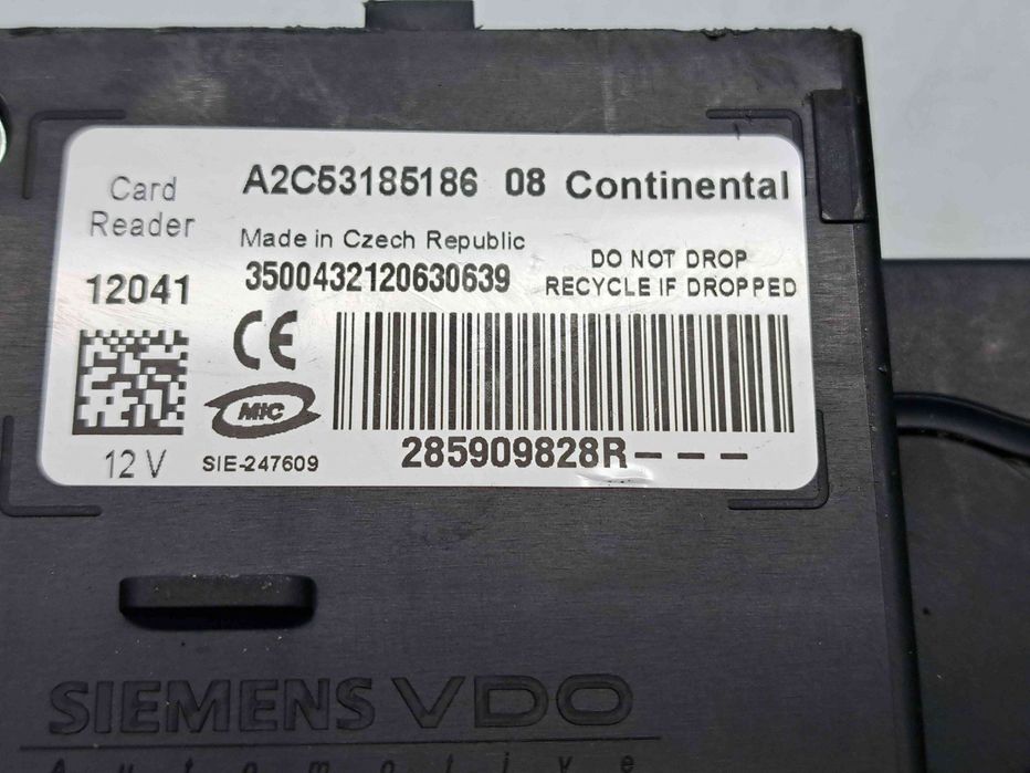 Contact cu cheie Renault Megane 3 Combi [Fabr 2008-2015] 285909828R