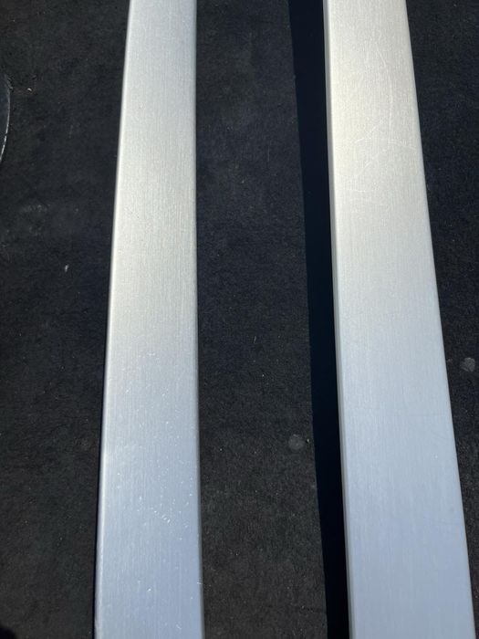 комплект 5 бр лайсни от врати за Audi A6 4f драскан алумин Sline ном 9