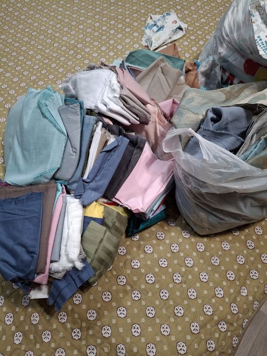 Продам лоскуты новые и б/у