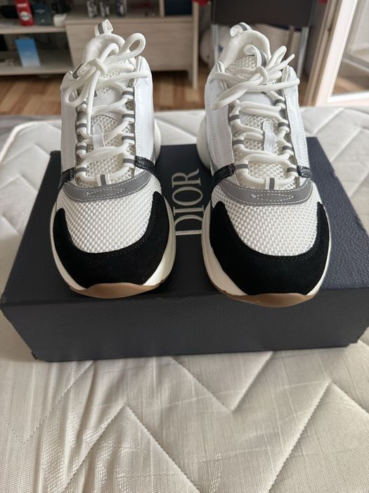 Обувки Dior B22 бели