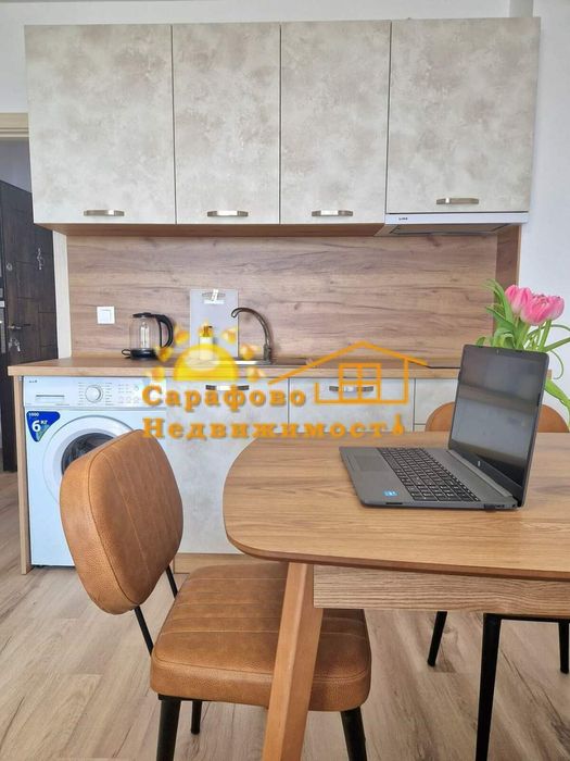 Дава се под наем Едностаен апартамент в Бургас, Сарафово - 27 кв.м за 278.97 € - Снимка #1