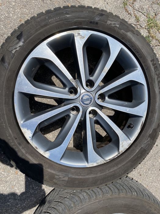 Гуми с джанти 215/55/18;Nissan Qashqai/Juke/5x114.3
