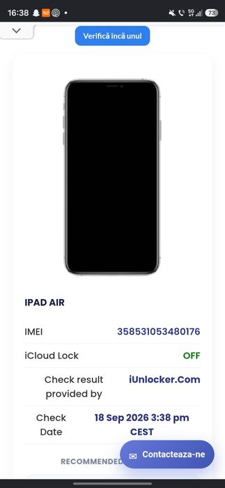 iPad AIR 1 Wi-Fi 16gb