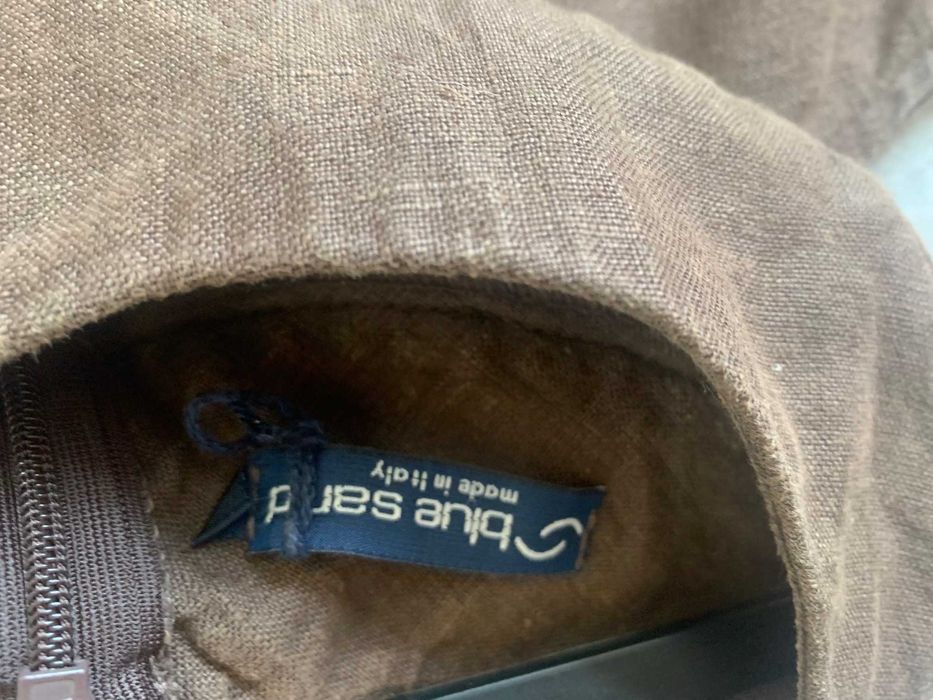 Продавам елегантни ленени и дантелени рокли размер XS. М и Л