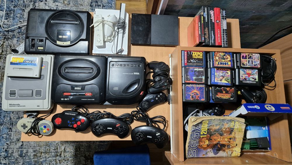 Продам коллекцию ретро приставок. Для бизнес идеи или любителям.