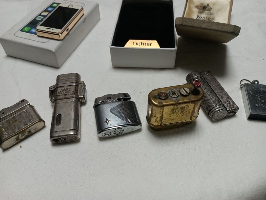 Лот старинни запалки