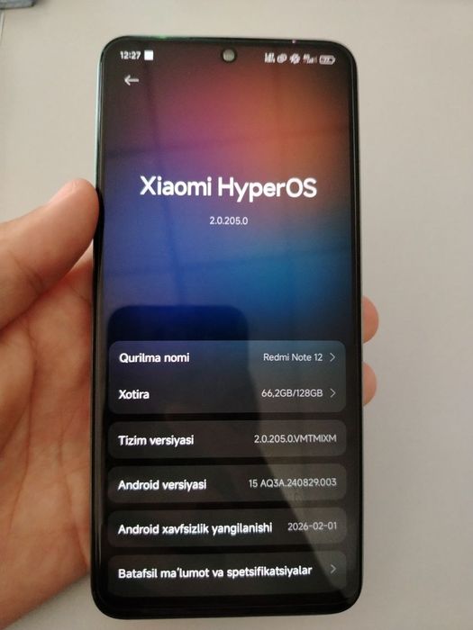 Redmi Not 12 ...