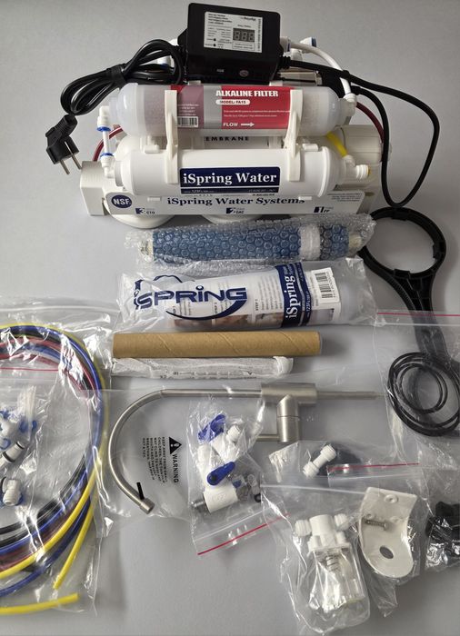 iSpring - Домашна система за пречистване за питейна вода +UV филтрация