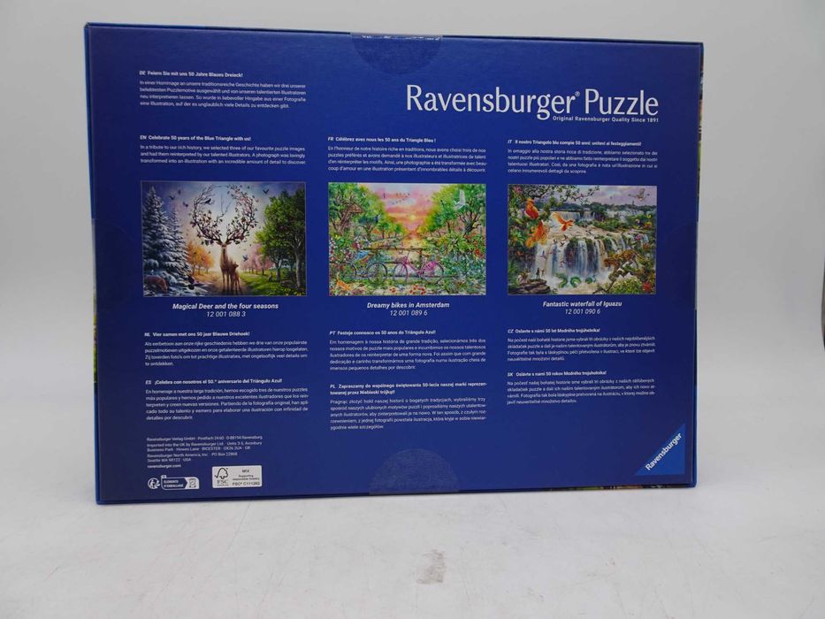 Puzzle Ravensburger din 1000 piese - Cerb magic