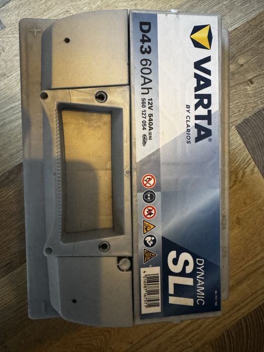 Varta D43 Dynamic SLI 60AH 12V 540A