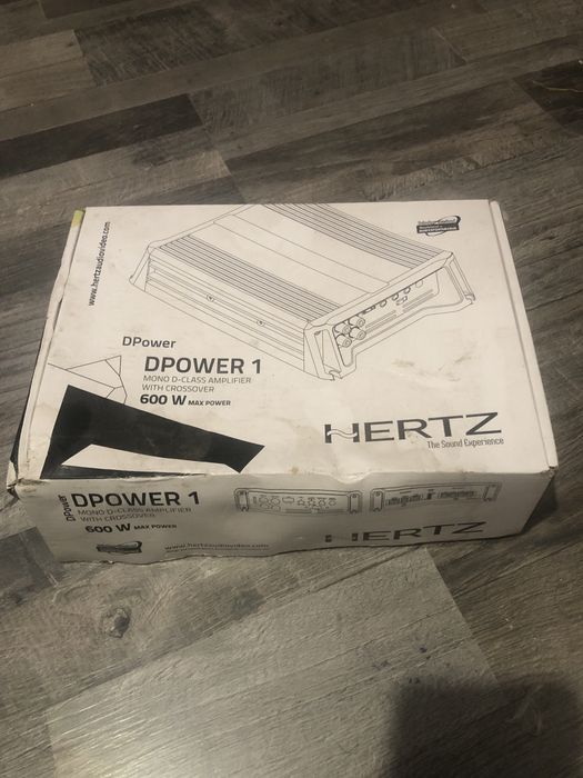 Автомобилен усилвател (амплифаер) - Hertz DPower 1