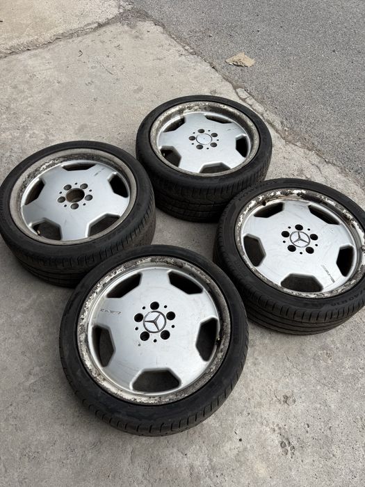Диски Манаблоки R18 Разноширокие W210
